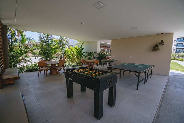 Studio com lazer de resort em Muro Alto