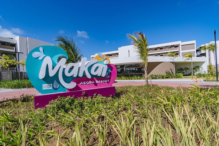 Resort p/ a família Makai Acqua Resort - Muro Alto