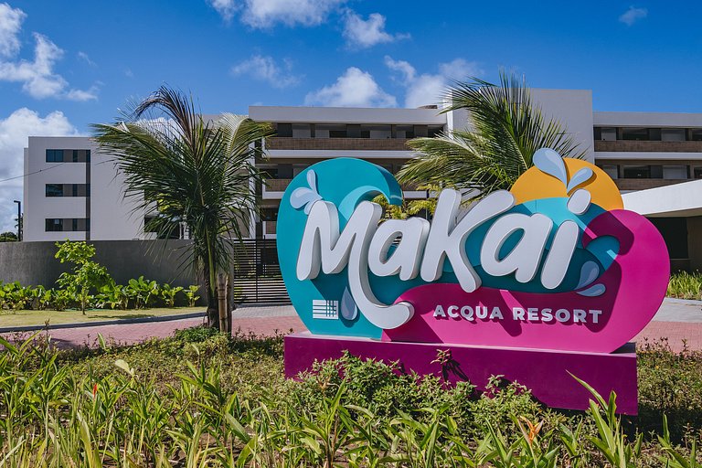 Resort p/ a família Makai Acqua Resort - Muro Alto