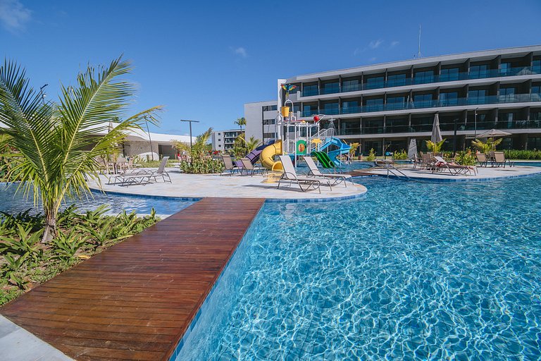 Resort p/ a família Makai Acqua Resort - Muro Alto