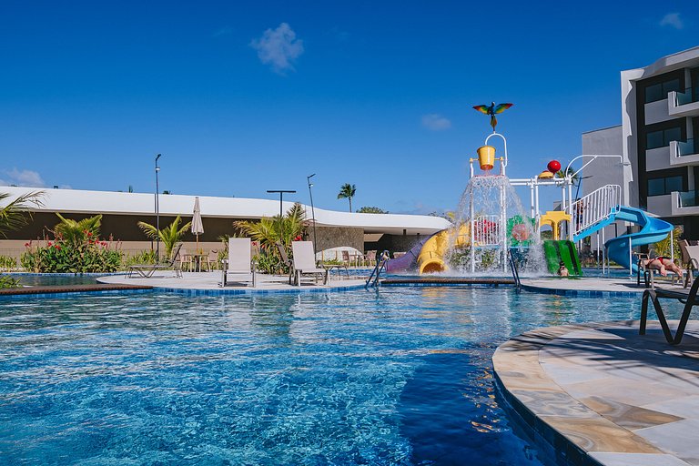 Resort p/ a família Makai Acqua Resort - Muro Alto