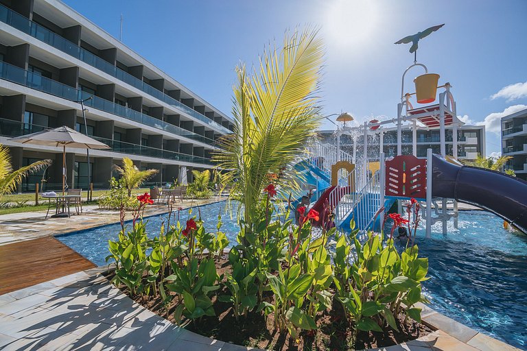 Resort p/ a família Makai Acqua Resort - Muro Alto