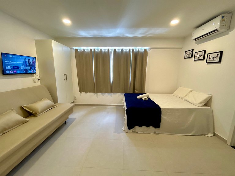 Studio novo a 5 min a pé da Praia de Boa Viagem