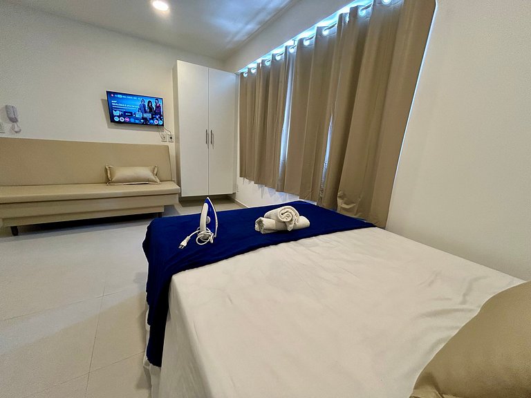 Studio novo a 5 min a pé da Praia de Boa Viagem