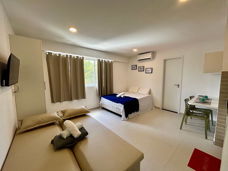 Studio novo a 5 min a pé da Praia de Boa Viagem
