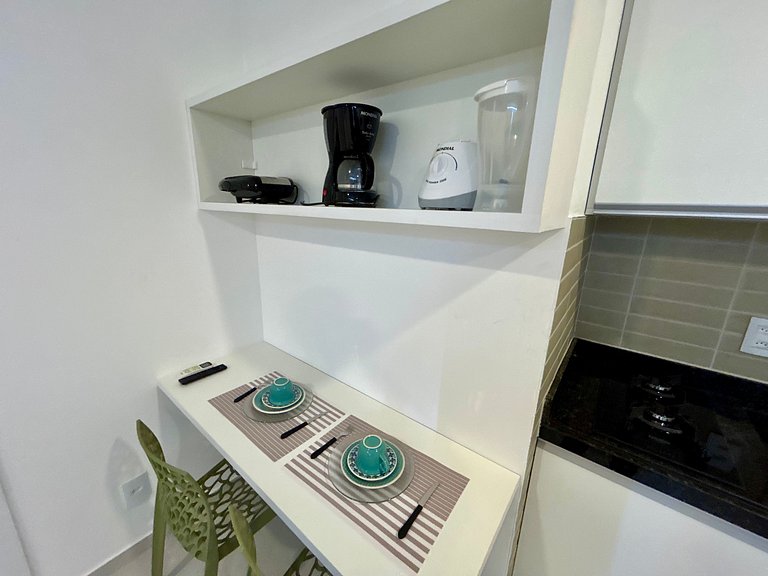 Studio novo a 5 min a pé da Praia de Boa Viagem