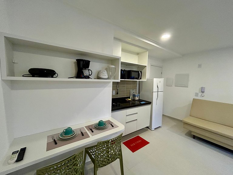 Studio novo a 5 min a pé da Praia de Boa Viagem