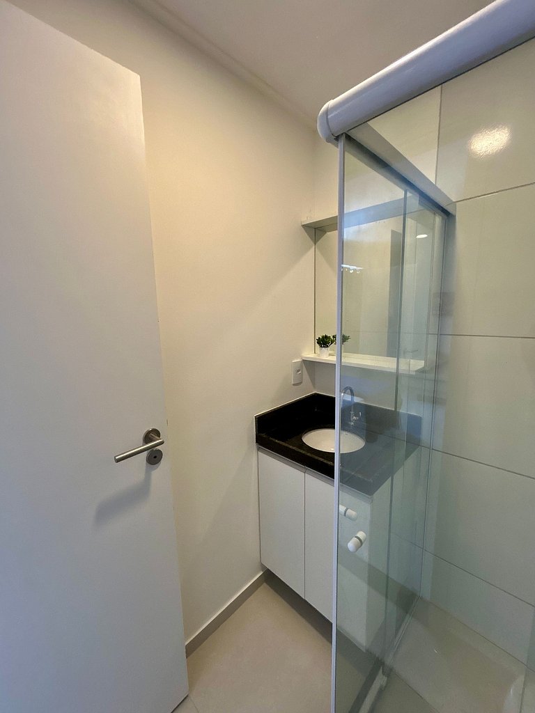 Studio novo a 5 min a pé da Praia de Boa Viagem