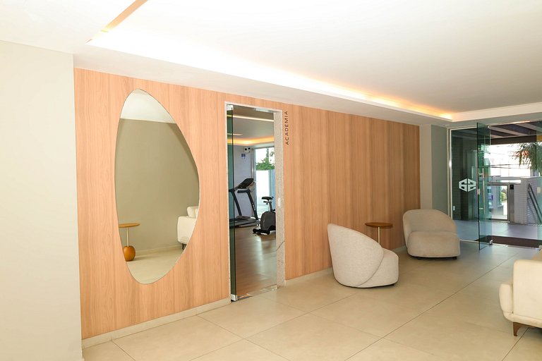 Studio novo a 5 min a pé da Praia de Boa Viagem