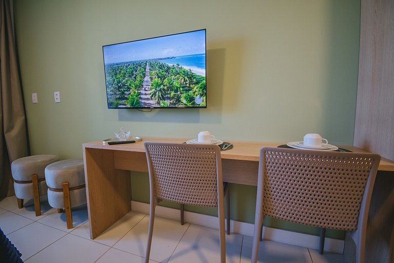 Studio de luxo p/ família no Makai Acqua Resort