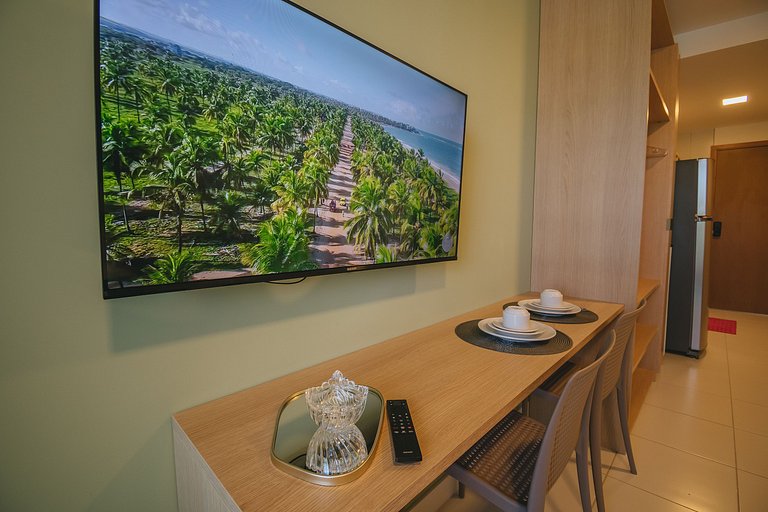 Studio de luxo p/ família no Makai Acqua Resort