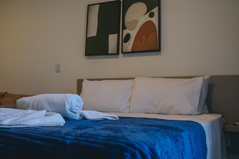 Studio de luxo p/ família no Makai Acqua Resort