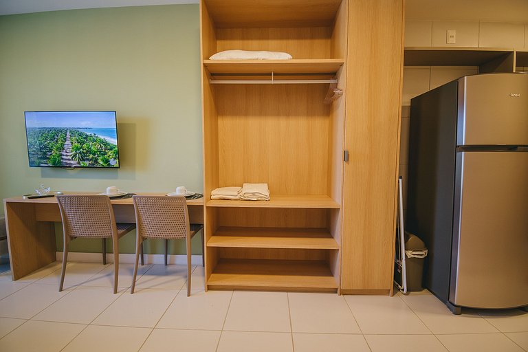 Studio de luxo p/ família no Makai Acqua Resort