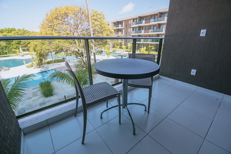 Studio de luxo p/ família no Makai Acqua Resort