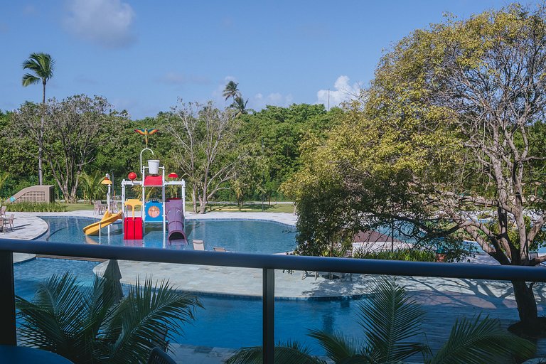 Studio de luxo p/ família no Makai Acqua Resort