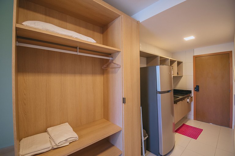 Studio de luxo p/ família no Makai Acqua Resort