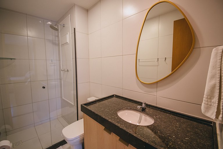 Studio de luxo p/ família no Makai Acqua Resort